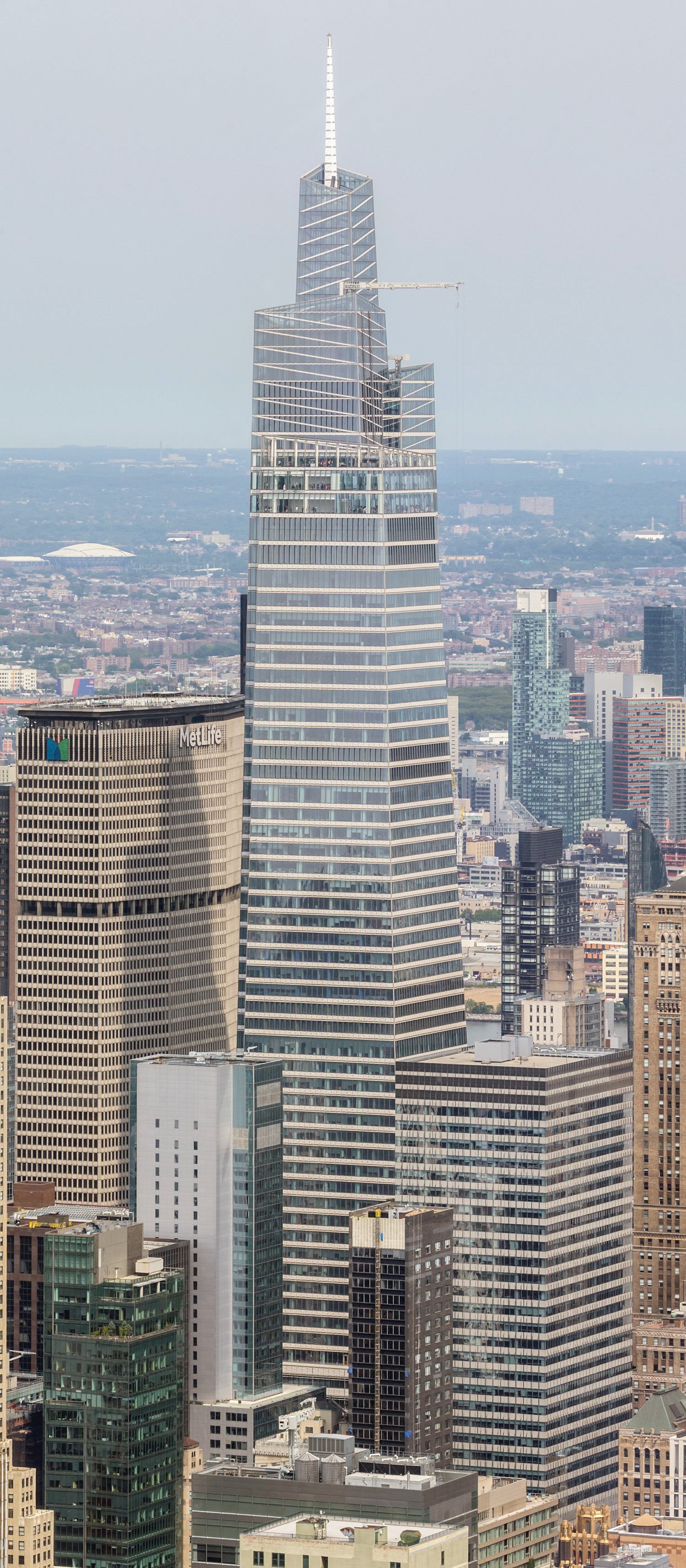 One Vanderbilt Avenue, New York City - View from The Edge. © Mathias Beinling